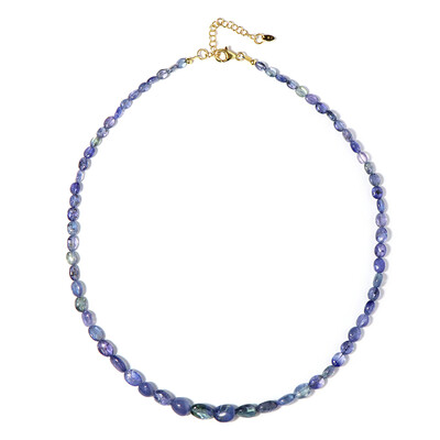 Collana in argento con Tanzanite (non riscaldata)