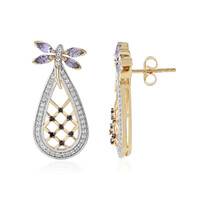 Orecchini in argento con Tanzanite
