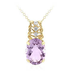 Collana in argento con Ametista Boliviana