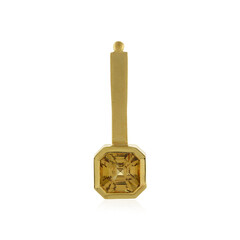 Ciondolo in argento con Zircone Giallo