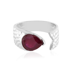 Anello in argento con Rubino del Madagascar (de Melo)