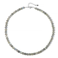 Collana in argento con Labradorite
