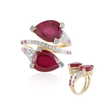 Anello in oro con Rubino del Madagascar (SUHANA)