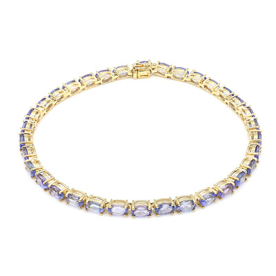 Bracciale in oro con Tanzanite AAA