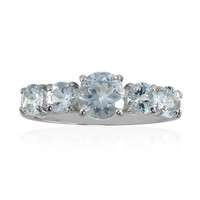 Anello in argento con Acquamarina