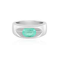 Anello in argento con Smeraldo Russo