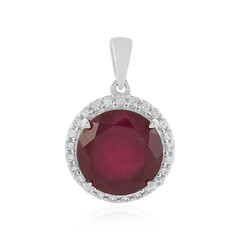 Ciondolo in argento con Rubino del Madagascar