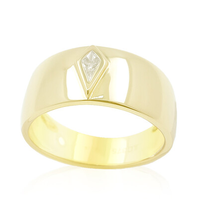 Anello in oro con Diamante VS1 (G) (de Melo)
