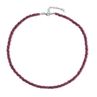 Collana in argento con Rubino