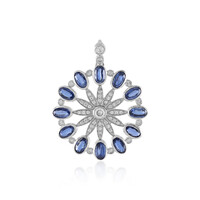 Ciondolo in argento con Cianite