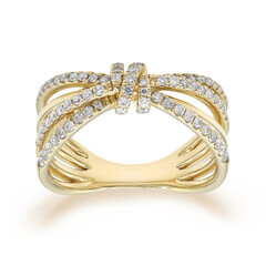 Anello in oro con Diamante I1 (H) (CIRARI)