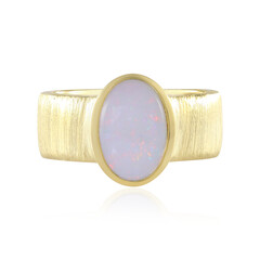 Anello in argento con Opale Australiano