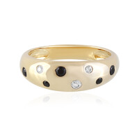 Anello in argento con Spinello Nero