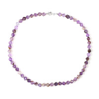 Collana in argento con Quarzo Fantasma