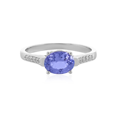Anello in argento con Tanzanite