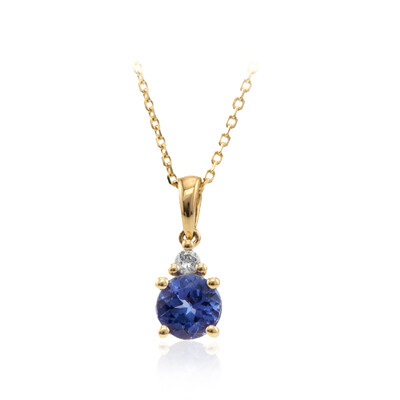 Collana in oro con Tanzanite AAA