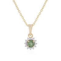 Collana in argento con Apatite Cromo