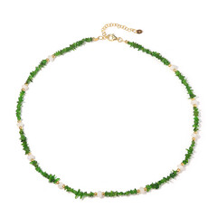 Collana in argento con Pietra di Luna Arcobaleno