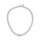 Collana in argento con Perla d'Acqua Dolce Pesca (TPC)