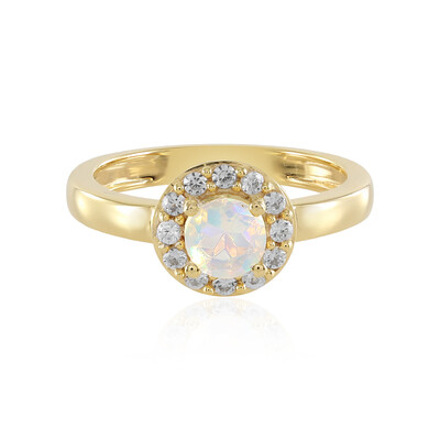 Anello in argento con Opale di Welo