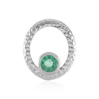 Ciondolo in argento con Smeraldo Russo