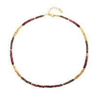 Collana in argento con Topazio Imperiale (Riya)