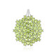 Ciondolo in argento con Peridoto