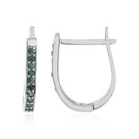 Orecchini in argento con Zaffiro Montana
