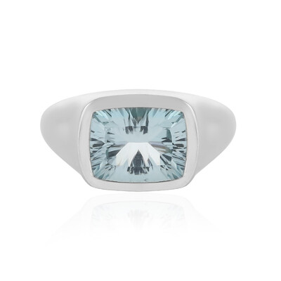 Anello in argento con Topazio Blu Cielo