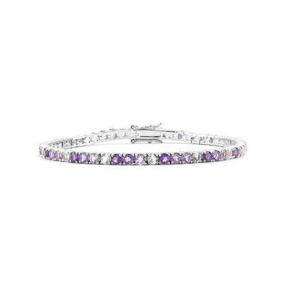Bracciale in argento con Topazio Bianco