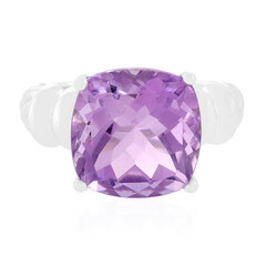 Anello in argento con Ametista Rose de France