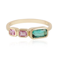 Anello in oro con Indicolite (Adela Gold)