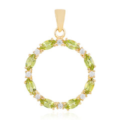 Ciondolo in argento con Peridoto