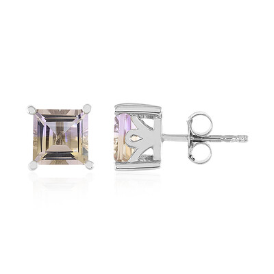 Orecchini in argento con Ametrina