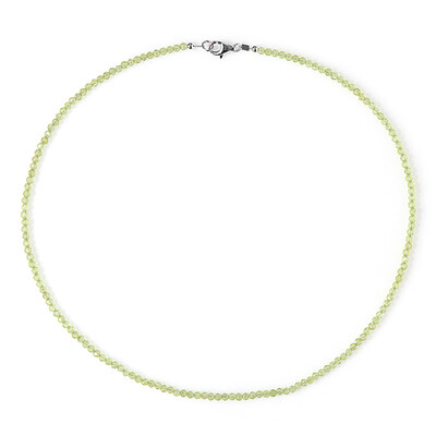 Collana in argento con Peridoto