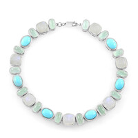 Bracciale in argento con Turchese Sleeping Beauty (KM by Juwelo)