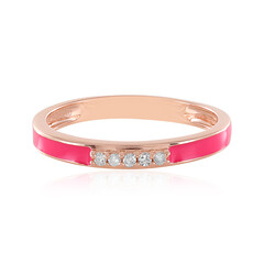 Anello in argento con Diamante I2 (I)