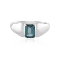 Anello in oro con Spinello Blu Cobalto Luc Yen (AMAYANI)