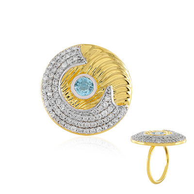 Anello in argento con Zircone Ratanakiri (MONOSONO COLLECTION)