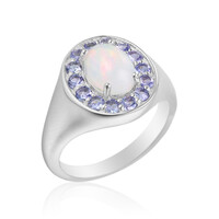 Anello in argento con Opale di Welo