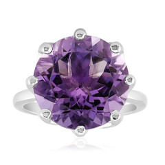 Anello in argento con Ametista Boliviana