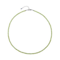 Collana in argento con Peridoto