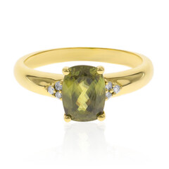 Anello in oro con Sfene (CIRARI)