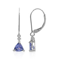 Orecchini in oro con Tanzanite AAA
