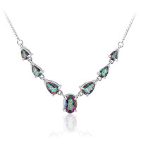 Collana in argento con Quarzo Mistico