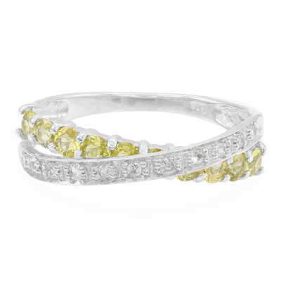 Anello in argento con Tormalina Cuprian