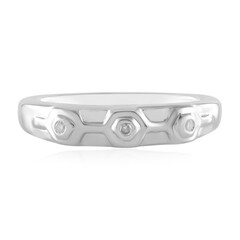Anello in argento con Diamante I2 (I)