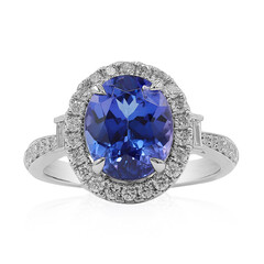 Anello in oro con Tanzanite AAA (CIRARI)