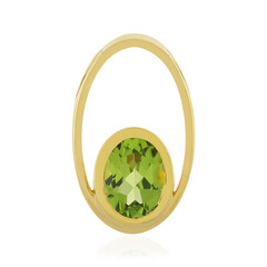 Ciondolo in argento con Peridoto