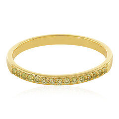 Anello in argento con Peridoto